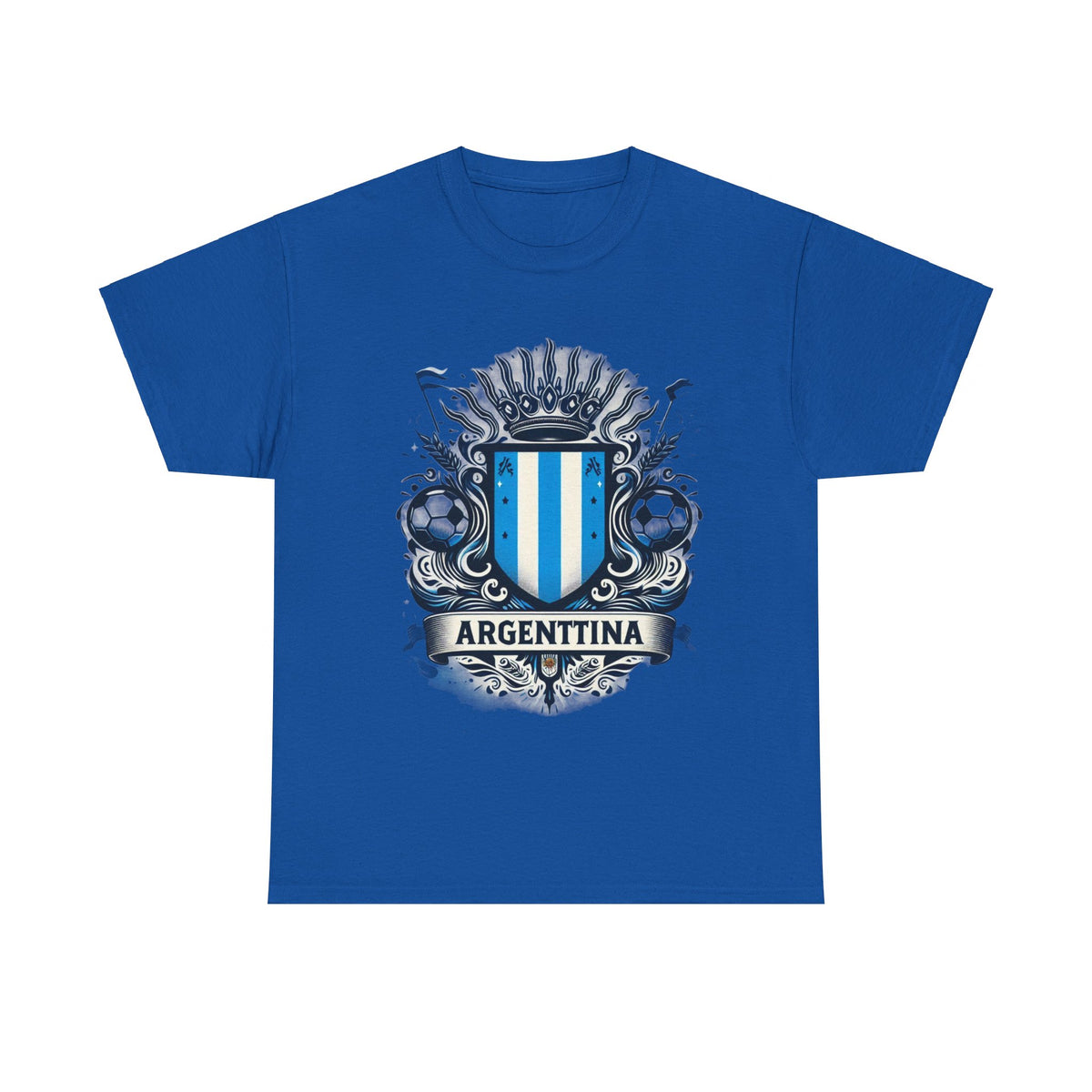 Flag Village Argentina Sporting Flag T-SHIRT Heavy Cotton Tee ARG0004