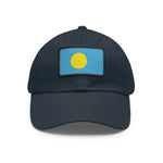 Flag Village Palau Flag Hat Cap with Leather Patch