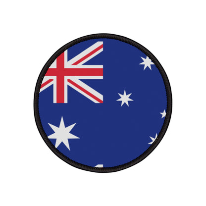Flag Village Australia Flag Embroidery Iron-On Patches
