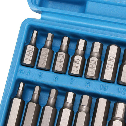 Flag Village Auto Tools Set Of 40 Sets Of Hexagonal Bit Head Auto Repair Tools Star Spline Screwdriver Set