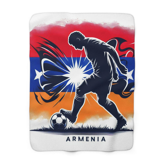 Flag Village Armenia Sporting Flag Sherpa Fleece Blanket ARM0001