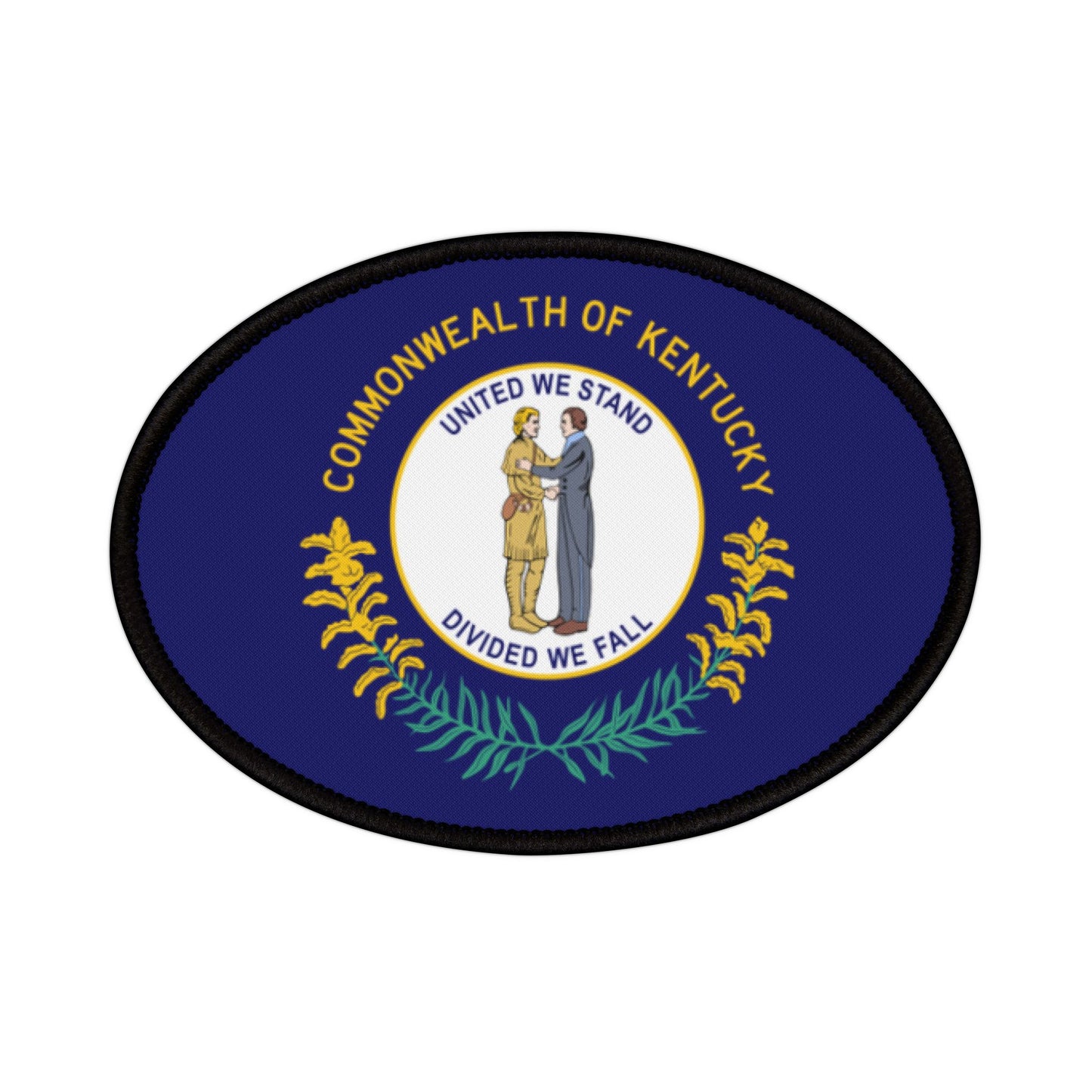 Flag Village Kentucky State Flag Embroidery Iron-On Patches