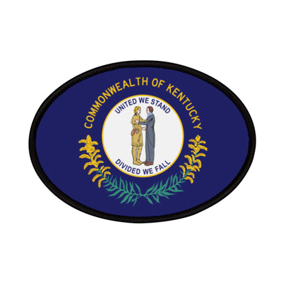 Flag Village Kentucky State Flag Embroidery Iron-On Patches