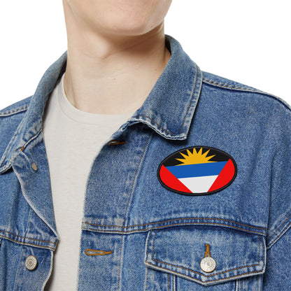 Flag Village Antigua And Barbuda Flag Embroidery Iron-On Patches