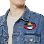 Flag Village Antigua And Barbuda Flag Embroidery Iron-On Patches