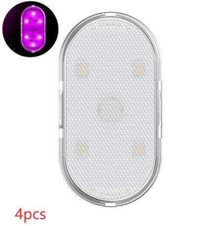 Flag Village Auto Tools Touch-sensitive Usb Charging Atmosphere Lamp In Car
