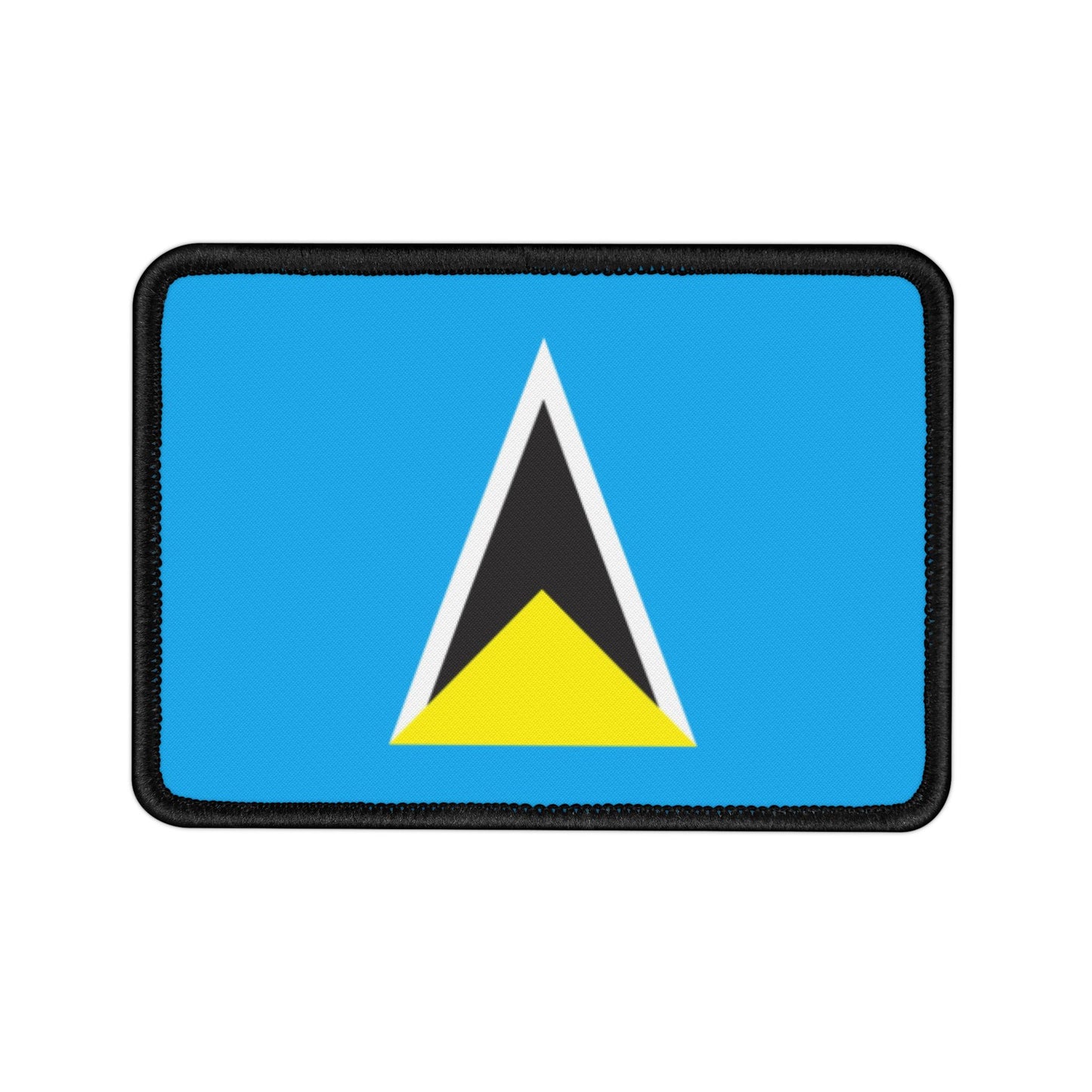Flag Village Saint Lucia Flag Embroidery Iron-On Patches