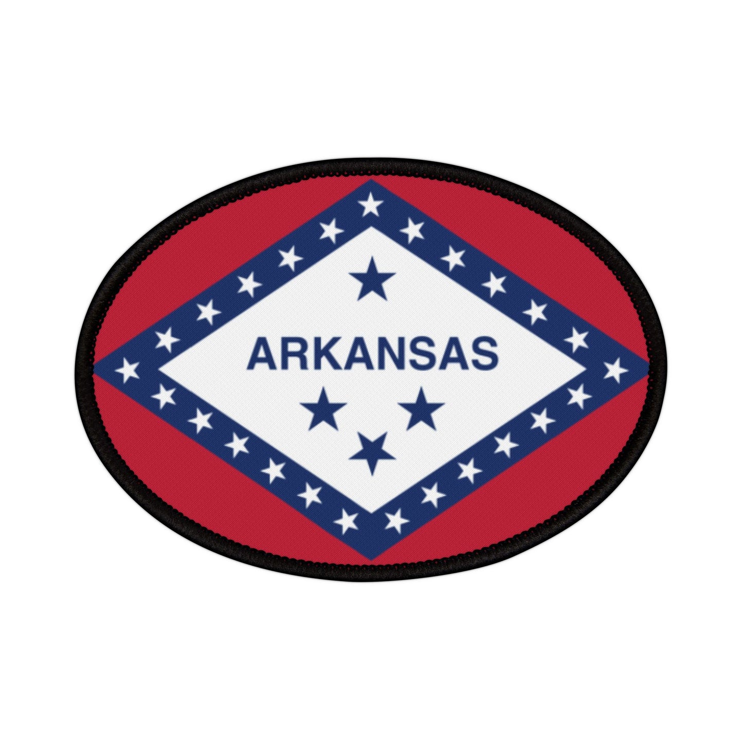 Flag Village Arkansas State Flag Embroidery Iron-On Patches