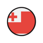 Flag Village Tonga Flag Embroidery Iron-On Patches FV-PT0079