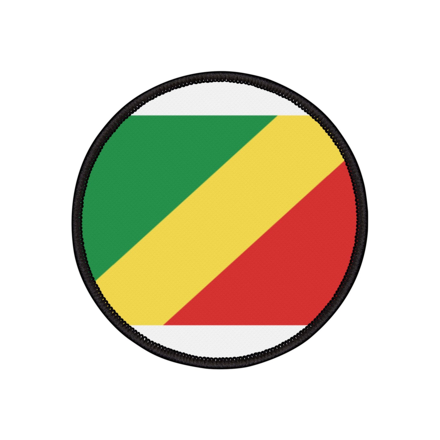 Flag Village Congo Flag Embroidery Iron-On Patches