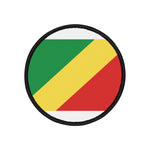 Flag Village Congo Flag Embroidery Iron-On Patches