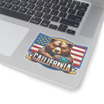 Flag Village USA California State Flag Stickers 2", 3", 4", 6" CA02