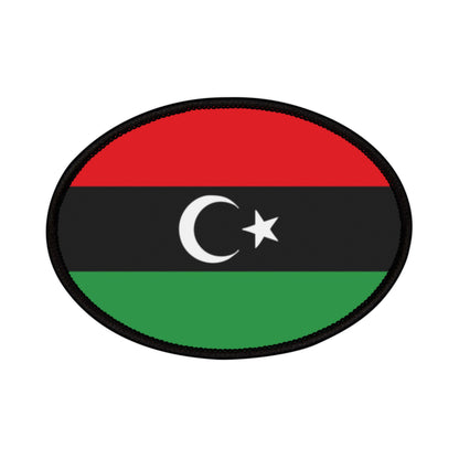 Flag Village Libya Flag Embroidery Iron-On Patches