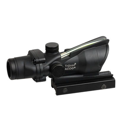 Flag Village Maku metal sight 4x32 eating chicken outdoor sports quadruple lens