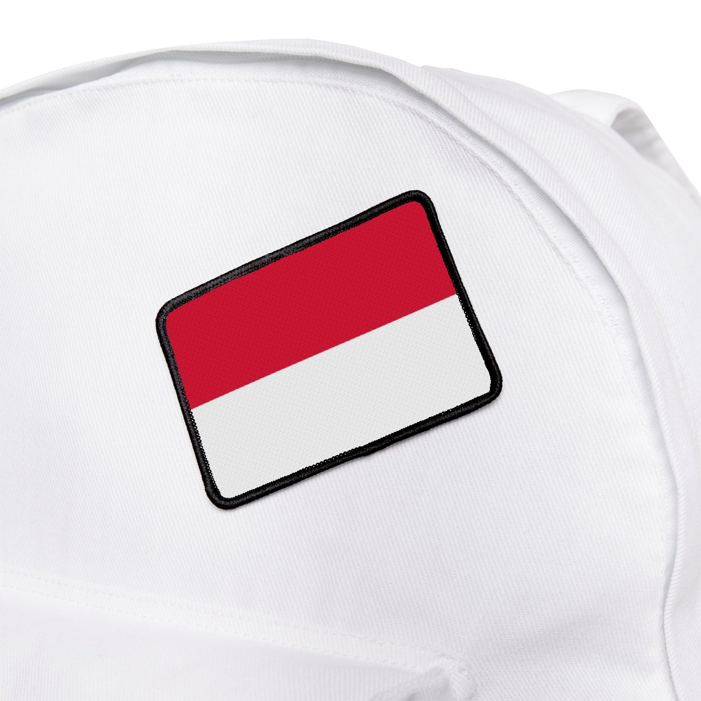 Flag Village Monaco Flag Embroidery Iron-On Patches