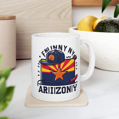 Flag Village USA Arizona State Flag Ceramic Coffee Mug 11oz AZ01