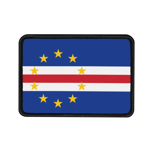 Flag Village Cape Verde Flag Embroidery Iron-On Patches