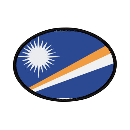 Flag Village Marshall Islands Flag Embroidery Iron-On Patches