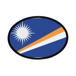 Flag Village Marshall Islands Flag Embroidery Iron-On Patches