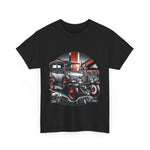 Flag Village UK Vintage Car Flag T-SHIRT Heavy Cotton Tee UK0014