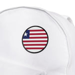 Flag Village Liberia Flag Embroidery Iron-On Patches