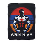 Flag Village Armenia Sporting Flag Sherpa Fleece Blanket ARM0002