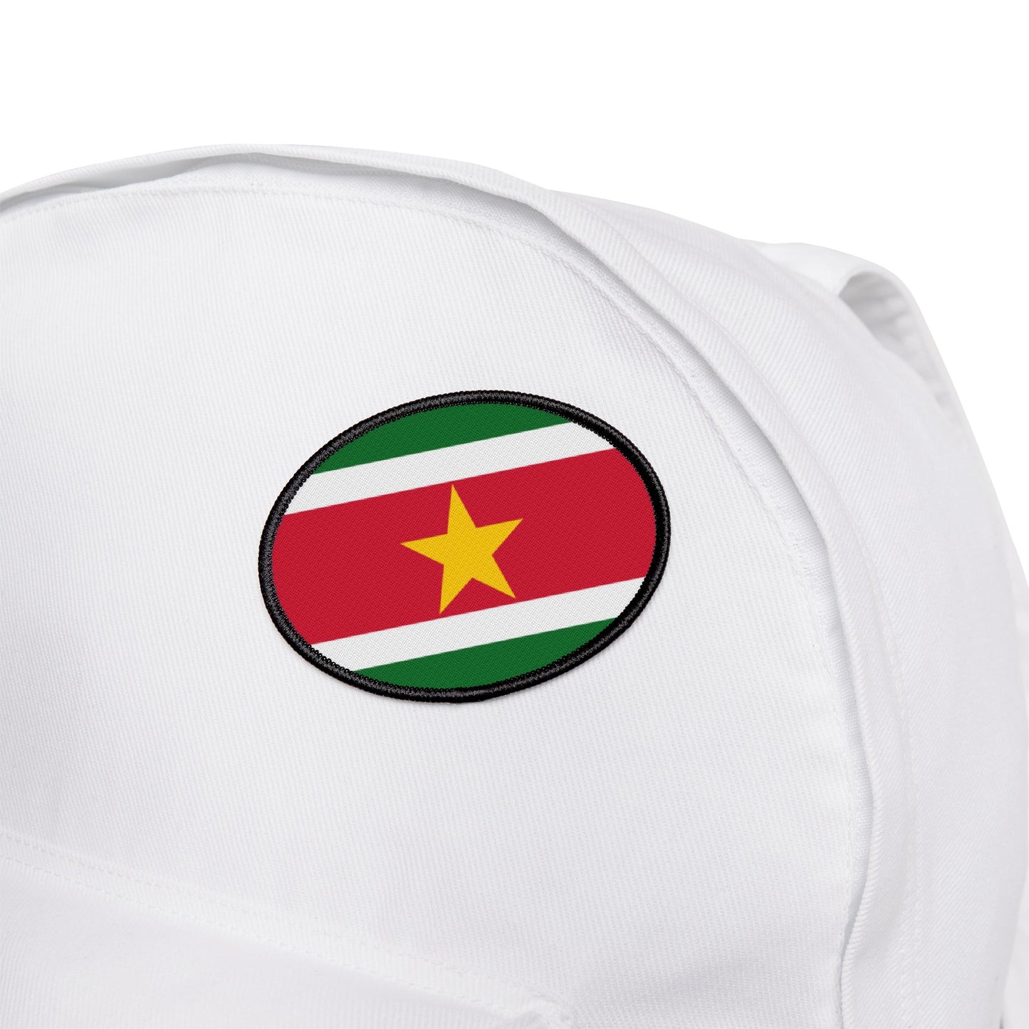 Flag Village Suriname Flag Embroidery Iron-On Patches