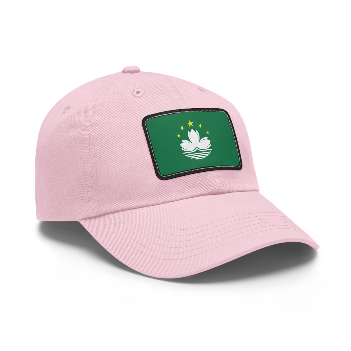 Flag Village Macao Flag Hat Cap with Leather Patch