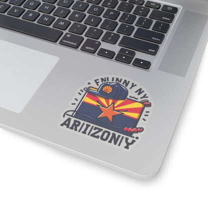 Flag Village USA Arizona State Flag Sticker 2", 3", 4", 6" AZ01
