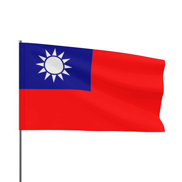 Flag Village Taiwan Flag 18" x 12" / 36" x 24" / 60" x 36"