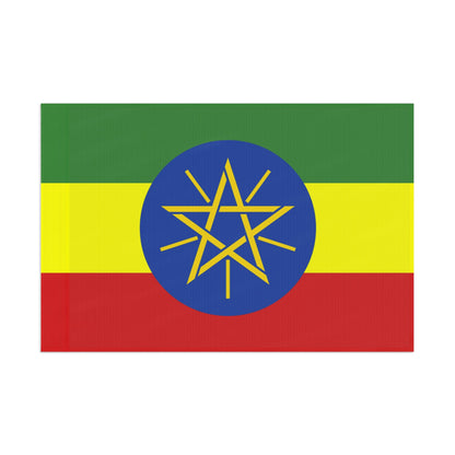 Flag Village Ethiopia Flag 18" x 12" / 36" x 24" / 60" x 36"