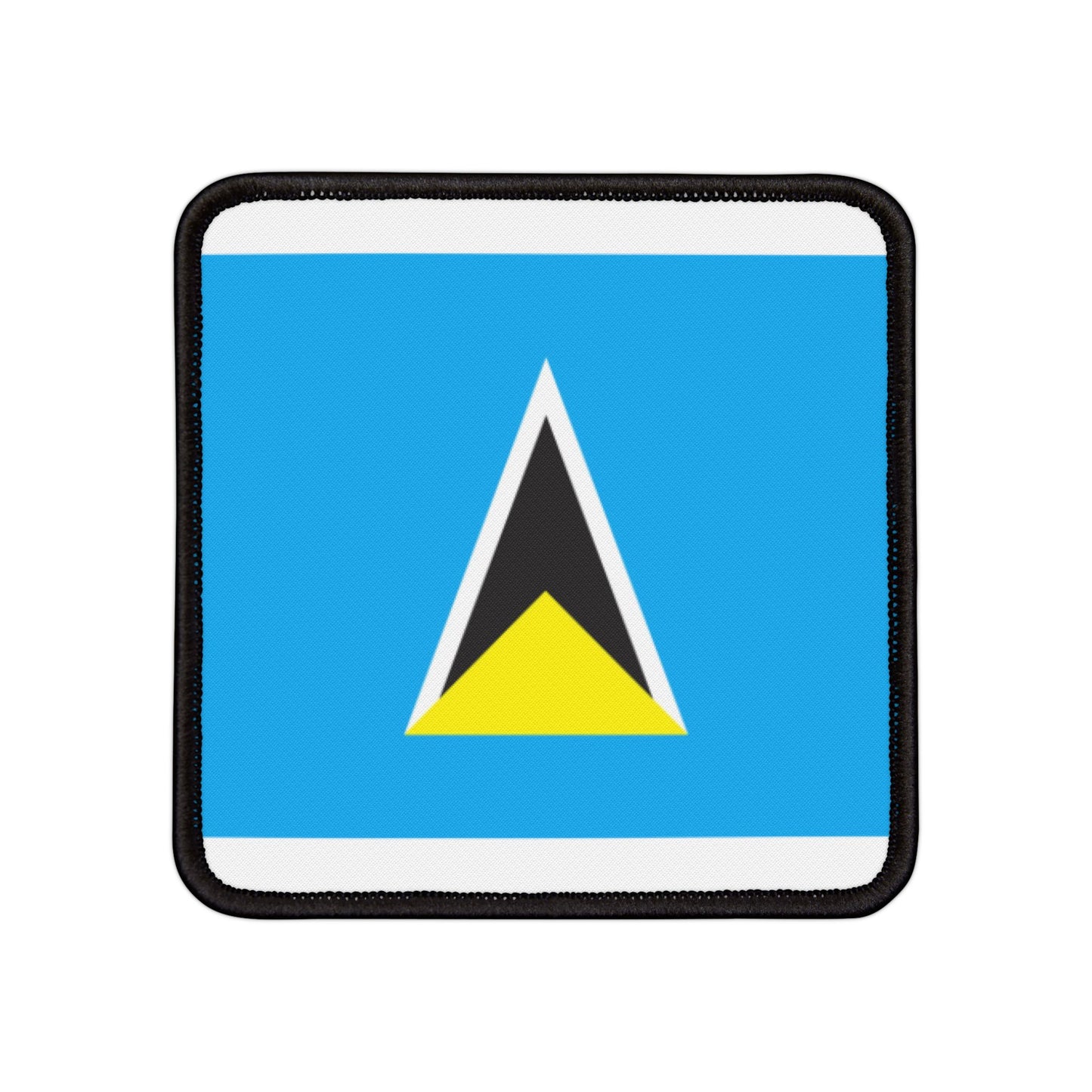 Flag Village Saint Lucia Flag Embroidery Iron-On Patches