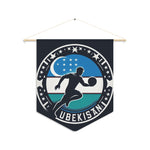 Flag Village Uzbekistan National Flag Pennant