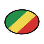 Flag Village Congo Flag Embroidery Iron-On Patches