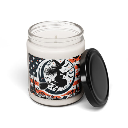 Flag Village Halloween Pretty Witch Scented Soy Candle, 9oz HW0025