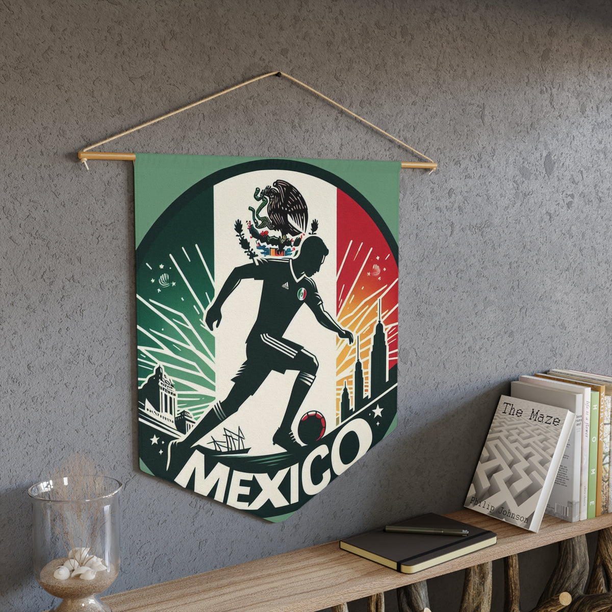 Flag Village MEXICO Flag Pennant Sporting Home Wall decoration MEX0002