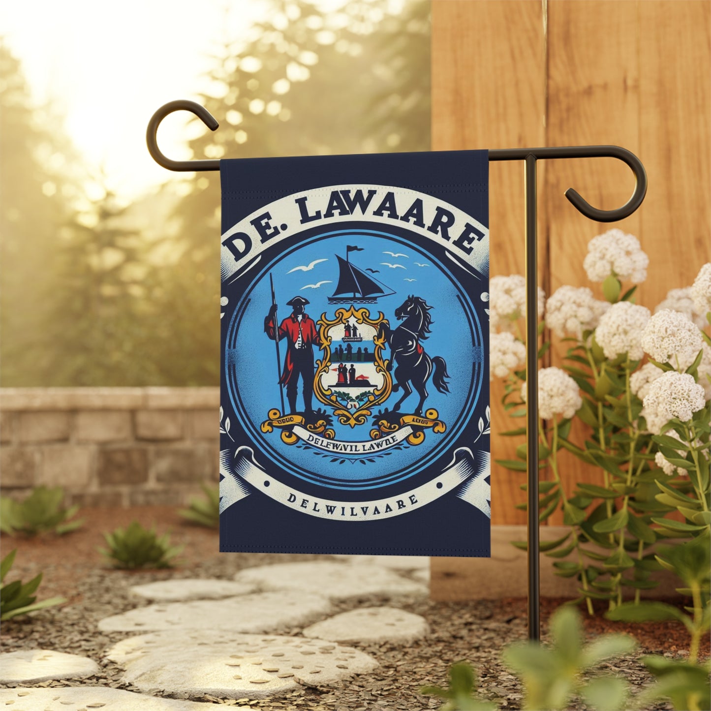Flag Village Delaware State Flag Sporting Garden & House Banner DE0001