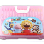 Flag Village Painting Crayons Gift Box Children's Thick Head Set