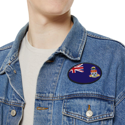 Flag Village Cayman Islands Flag Embroidery Iron-On Patches