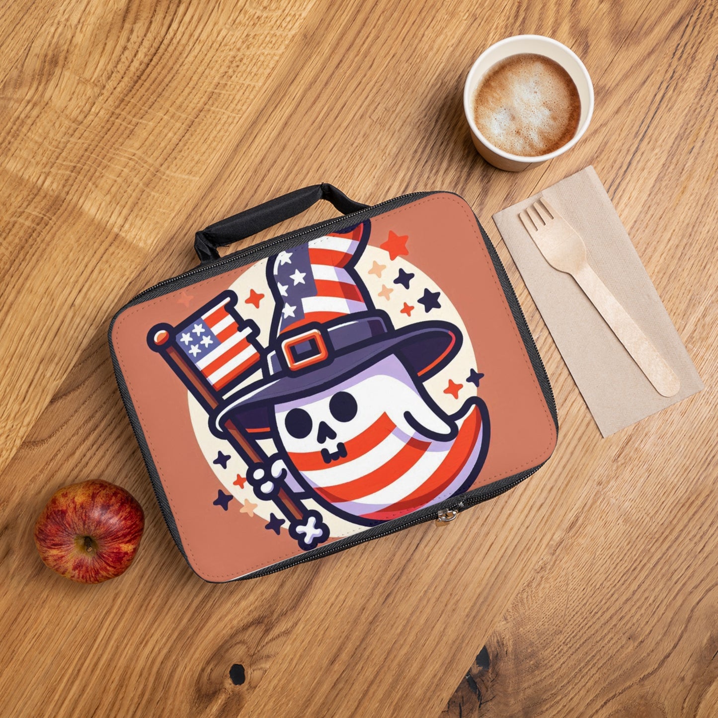Flag Village Halloween Witch Lunch Bag HW0102