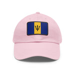 Flag Village Barbados Flag Hat Cap with Leather Patch