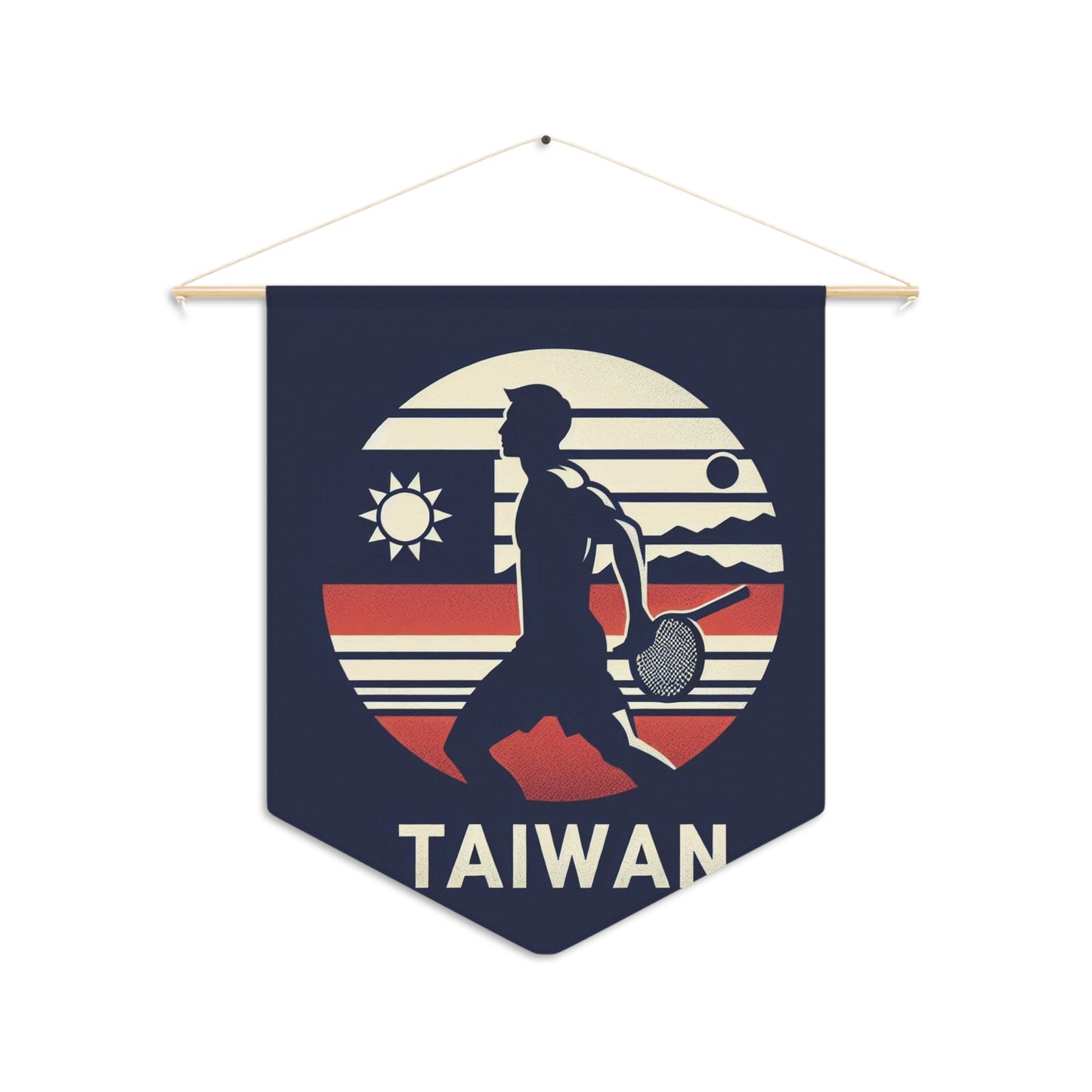 Flag Village Taiwan Flag Pennant Sporting Home Wall decoration TWN0001