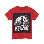 Flag Village Brazil Sporting Flag T-SHIRT Heavy Cotton Tee BRA0008