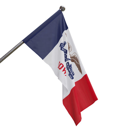 Flag Village USA Iowa State Flag 18" x 12" / 36" x 24" / 60" x 36"