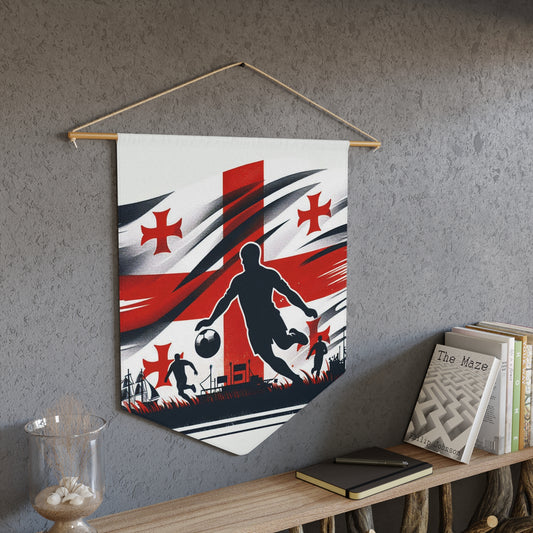 Flag Village Georgia Flag Pennant Sporting Home Wall decoration GEO0001