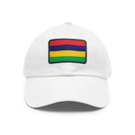 Flag Village Mauritius Flag Hat Cap with Leather Patch