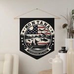 Flag Village Montana State Flag Pennant Sporting Home Wall decoration MT0002