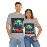 Flag Village Brazil Sporting Flag T-SHIRT Heavy Cotton Tee BRA0007