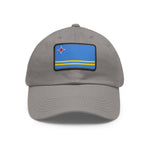 Flag Village Aruba Flag Hat Cap with Leather Patch