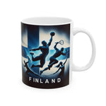 Flag Village Finland Sporting Flag Ceramic Coffee Mug 11oz FIN0003